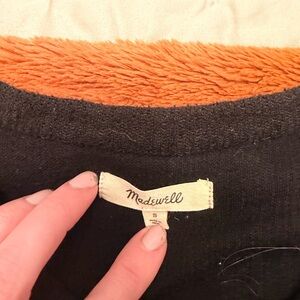 Madewell Black Sweater
